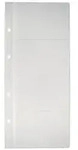DURABLE Ersatzh&uuml;llen 2387-19 A4 80 Karten Transparent 11,2 x 9,5 x 28,4 cm 10 St&uuml;ck