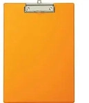MAUL Schreibplatte mit Folien&uuml;berzug A4 hoch orange