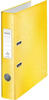 LEITZ Ordner WOW A4, 50mm Rücken, gelb. Brillante WOW Farben. 180° Ordner