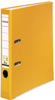 Falken 09984139 PP-Color-Ordner A4, Rücken 50mm, mit Einsteckschild - Gelb