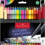 FABER-CASTELL Faber Castell Finepen Grip 0,4 mm 30er Etui