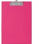 MAUL Schreibplatte mit Folien&uuml;berzug A4 hoch pink
