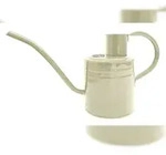 Kent & Stowe Gie&szlig;kanne Creme 1L Stahl, Langer Auslauf