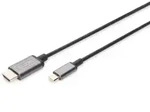 ASSMANN DIGITUS USB-C - HDMI Adapter, 1,8 m 4K/30Hz, schwarz, 1,8 m