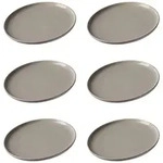 Ritzenhoff & Breker JASPER Dessertteller &oslash; 19 cm taupe 6er Set