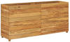 vidaXL Hochbeet 150x40x72 cm Massivholz Teak und Stahl