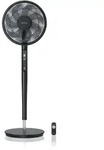 Brandson Standventilator mit DC-Motor, Ventilator mit Fernbedienung, sehr leise,