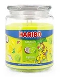 Fragrance and Style GmbH HariboTM Duftkerze Coconut Lime, 2 Dochte, HxD: 13 x...