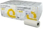 K&uuml;chenrolle Huchtemeier, hochwei&szlig;, 100 % Zellstoff, 3-lagig, 25x22,4 cm, 50 Blatt,