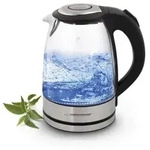 Esperanza Yosemite Glas Wasserkocher 1,7L Schwarz