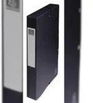 Exacompta 50401E 8x Archivbox aus Colorspan-Karton 600g, R&uuml;ckenbreite 40mm mit