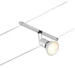 Paulmann CorDuo Seilsystem Salt Einzelspot GU5,3 max. 10W 12V Chrom matt...