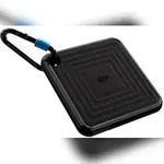 Merkloos Silicon Power tragbare SSD-Festplatte, USB-C, 1 TB, Schwarz
