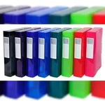 Exacompta 59660E 8x Archivbox aus PP 700&mu;, R&uuml;cken 60mm, 25x33cm f&uuml;r DIN A4 -