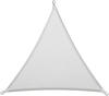 KARAT Sonnensegel Wasserabweisend / Dreieckig / Weiß / 5 x 5 x 5 m