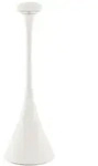 Nudrop Akku-Tischleuchte, 29 cm schneewei&szlig;