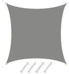 UV Sonnensegel Wasserdicht 3x3 - Viereckig - Sonnenschutz Segel Garten Terrasse