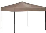 vidaXL Partyzelt Faltbar Taupe 3x3 m