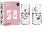 Ritzenhoff Universalglas 2er-Set Sommersonett F23, Carolin Oliveira, Kristallglas,