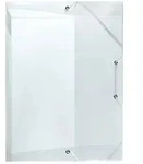 herlitz Heftbox, DIN A4, aus PP, transluzent-blau