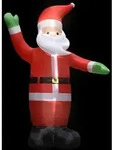 vidaXL LED Weihnachtsmann Aufblasbar mit LEDs Weihnachtsdeko IP44 3 m