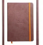 Rhodiarama Notizbuch A5, fester Einband, 96 Blatt blanko, Papier elfenbein 90g,...