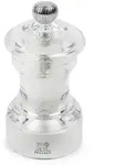 PEUGEOT Salzm&uuml;hle BISTRO 10cm Acryl Transparent Stahlmahlwerk Manuell