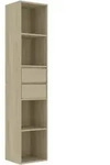 vidaXL B&uuml;cherregal Sonoma-Eiche 36x30x171 cm Holzwerkstoff