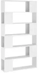vidaXL B&uuml;cherregal Raumteiler Wei&szlig; 100x24x188 cm
