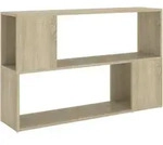vidaXL B&uuml;cherregal Sonoma-Eiche 100x24x63 cm Holzwerkstoff