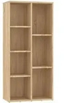 vidaXL B&uuml;cherregal Sonoma-Eiche 50x25x106 cm Holzwerkstoff