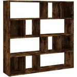 vidaXL B&uuml;cherregal/Raumteiler R&auml;uchereiche 105x24x102 cm