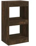 vidaXL B&uuml;cherregal/Raumteiler R&auml;uchereiche 40x30x72 cm
