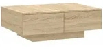 vidaXL Couchtisch Sonoma-Eiche 90x60x31 cm Holzwerkstoff