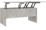 vidaXL Couchtisch Betongrau 102x50,5x46,5 cm Holzwerkstoff