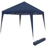 tectake Faltbarer Pavillon Linosa 3x3 m 300 x 300 x 255 cm Blau