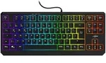 uRage Exodus 220 TKL Gaming-Tastatur in Schwarz mit