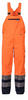 Regenlatzhose Warnschutz orange/marine Größe S