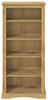 vidaXL Bücherregal mit 5 Böden Mexiko-Stil Kiefer Corona 81x29x170 cm