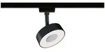Paulmann URail Schienenspot 3-Step-Dim Circle 280lm 5W 3000K dimmbar 230V Schwarz