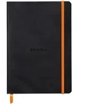 Rhodiarama Notizbuch A5 Softcover, 80 Blatt elfenbein 90g, liniert, mit