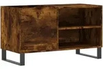 vidaXL Plattenschrank R&auml;uchereiche 85x38x48 cm Holzwerkstoff