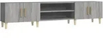 vidaXL TV-Schrank Grau Sonoma 180x31,5x40 cm Holzwerkstoff