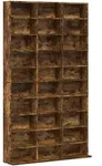 vidaXL CD-Regal R&auml;uchereiche 102x23x177,5 cm Holzwerkstoff