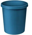 helit Papierkorb 18L - blau, BE