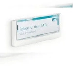 Durable T&uuml;rschild 149x52,5mm ws CLICK SIGN transparente Front