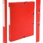 Exacompta 59685E 8x Archivbox aus PP 700&mu; blickdicht, R&uuml;cken 25mm, 25x33cm...