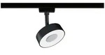 Paulmann URail Schienenspot 3-Step-Dim Circle 220lm 5W 4000K dimmbar 230V Schwarz