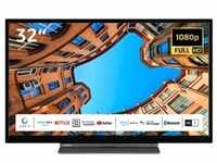Toshiba 32LK3C63DAW 32 Zoll Fernseher / Smart TV (Full HD, HDR, Alexa Built-In,