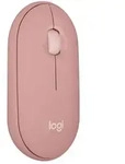 Logitech Maus Pebble 2 M350S Kabellos + Bluetooth Rosa 910-007014